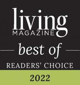 Living Magazine Best of Reader's Choice 2022 badge