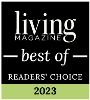 Living Magazine Best of Reader's Choice 2023 badge